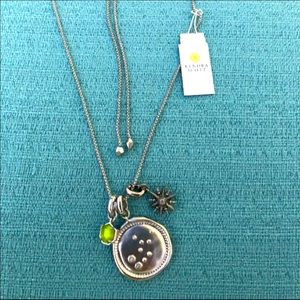 NEW KENDRA SCOTT Rhodium Plated Virgo Charm